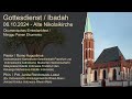 06.10.2024 Live Ökumenischer Gottesdienst / Ibadah Ekumenis