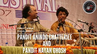 First Tabla Jugalbandi of Pandit Anindo Chatterjee and Pandit Nayan Ghosh.