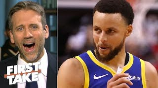 Andre Iguodala should take the last shot, not Steph Curry - Max Kellerman | Firs