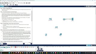 2.1.1 packet tracer create a simple network