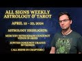 All Signs Weekly Astrology & Tarot April 15th - 22nd 2024 Old School Horoscope & Reading Predictions