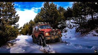 off road on SNOW!