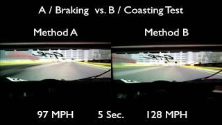 A/Braking vs. B/Coasting Test