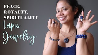 Lapis Lazuli Jewelry Showcase - Peace, Royalty, Spirituality - Satin Crystals