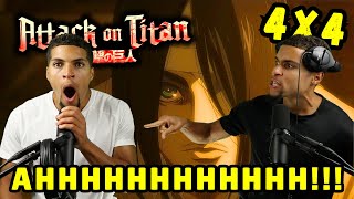 AHHHHHH!!! | Attack On Titan 4x4 REACTION!! | 