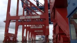 Trailer - Arbeiten am EUROGATE Container Terminal Wilhelmshaven