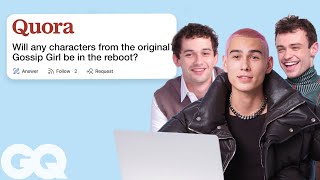 Evan Mock and the 'Gossip Girl' Cast Reply to Fans on the Internet | Actually Me | GQ