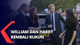 Momen Kedekatan Pangeran William - Kate dan Pangeran Harry - Meghan di Kastil Windsor