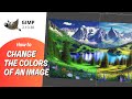 How to Change the Colors of an Image in GIMP.