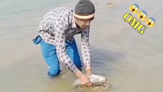 lachi (pathan)(wallgo) ballu fish catching !! cat fish catching