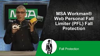 MSA Workman® Web Personal Fall Limiter (PFL) Fall Protection