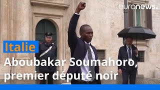 Aboubakar Soumahoro, premier député noir au Parlement italien