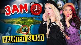 Spending 24 Hours OVERNIGHT on A CURSED HAUNTED ISLAND...(*TERRIFYING*)