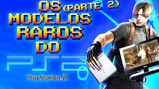 Todos os Modelos Raros do PS2 (Parte 2 Playstation 2)(Curiosidades dos Games / Jogos / Análise )