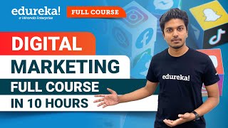 Digital Marketing Full Course  [2024] | Digital Marketing Tutorial for Beginners | Edureka