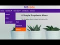 How To Make Drop Down Menu Using HTML CSS | Project 2024 in Hindi #css #html #coding #webdevelopment