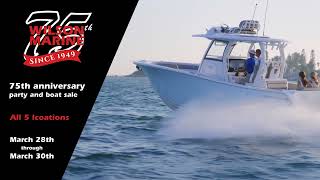 Wilson Marine   75th Anniversary Sale   WilsonBoats com 2