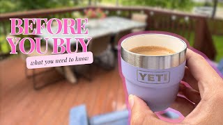 Cosmic Lilac Yeti 4oz Espresso Cups Review | Favorite Espresso Accessory Ceramic Coating