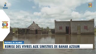 SALAMAT - Remise des vivres aux sinistrés de Bahar Azoum