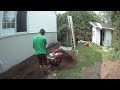 blowing dirt with snowblower redneck way to move sand