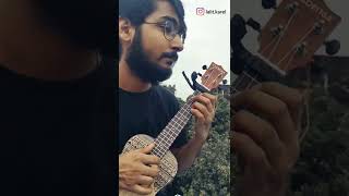 Shaam bhi koi #ukulele #shortsvideo