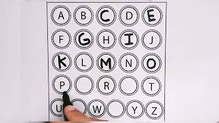 a to z abcd capital alphabets writing practice for kids learning abcd