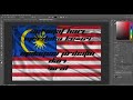 cara buat tulisan bergambar ( Malay Version ) | How to create a clipping mask in photoshop |