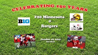 2019 Minnesota @ Rutgers One Hour