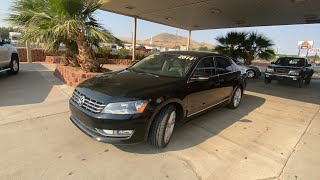 2014 Black Volkswagen Passat!