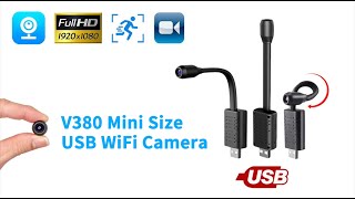 V380 Pro Mini USB WiFi Camera