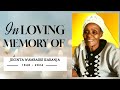 CELEBRATING THE LIFE OF THE LATE  JECINTA WAMBAIRE KARANJA  ( 1948  - 2024)