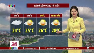 Dự báo thời tiết 18h45 - 20/03/2024 | Hà Nội sẽ có nắng từ thứ 6 | VTVWDB