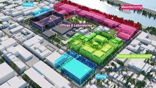 Bayer’s Animated Site Master Plan for its Berkeley campus