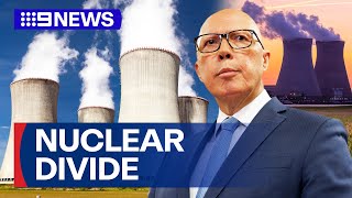 Second Liberal leader comes out against the Coalition's nuclear plan | 9 News Australia