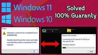 Printer Sharing Not Working In Windows 11 Solved Easy Fixed New 2024