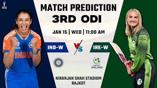 India Women vs Ireland Women 3rd ODI Match PREDICTION | IND W vs IRE W 3rd ODI Dream 11 Team