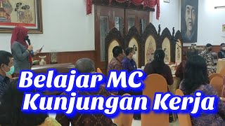 MC Kunjungan Kerja // Penyambutan Tamu // Audiensi // Belajar MC