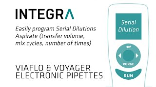 How to easily perform serial dilutions with electronic pipettes