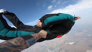 Failure To Find Pilot Chute AFF Skydive Cat B FU2 - AFF Happens