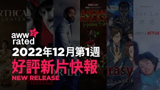 awwrated 新片報告 (2022.11.25-2022.12.01) | Netflix 及 Disney+ 好評電影、影集、美劇、韓劇、台劇、動畫