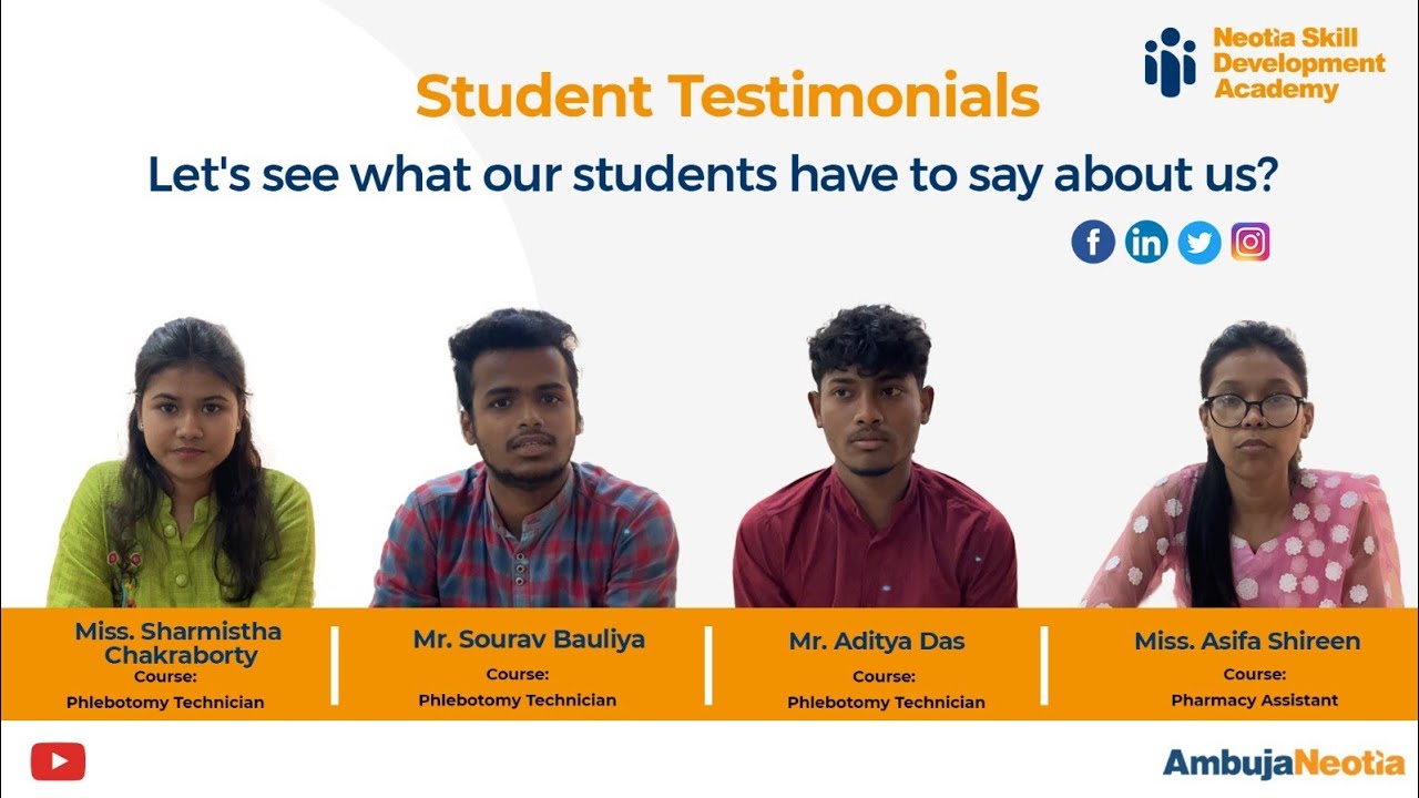 Student Testimonials Youtube