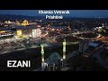 Ezani - Xhamia Vetrenik Prishtinë 🇽🇰 Adhan Azan - Raining 🌧 Dji Drone Cinematic 4K - Kosova