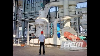 Quick lime plant HC1700Z Raymond grinding mill, capacity 15±2tph,200 mesh D90