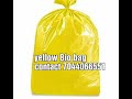 yellow bio disposable bag kolkata call 7044066551 .yellow disposable waste bag kolkata