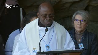 Chapelet du 2 novembre 2024 à Lourdes