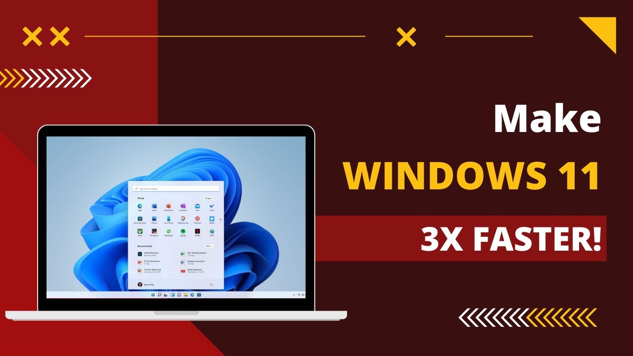 How To Make Windows 11 Faster | Speed Up Windows 3x | Optimize Windows ...