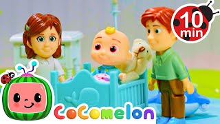 Looking After Baby - Toy Version | CoComelon Toy Play Learning | Nursery Rhymes for Babies