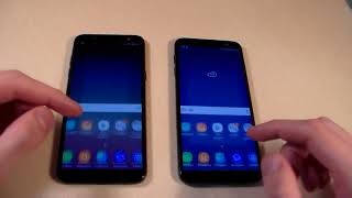 Samsung Galaxy J6 2018 vs Samsung Galaxy A6 2018