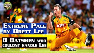 EXTREME PACE! 8 TIMES BRETT LEE WAS TOO HOT TO HANDLE ON THE PITCH!