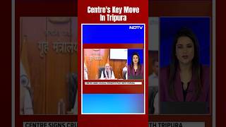 Tipra Motha | Centre Signs Key Pact With Tripura's Tipra Motha, Indigenous Group